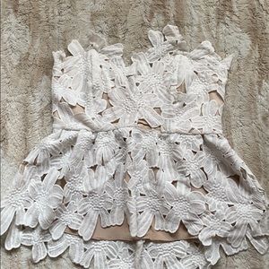 Stone Cold Fox peplum top